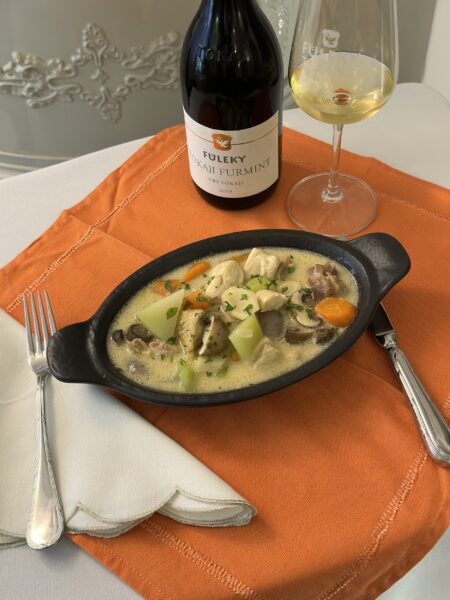 Granny's farm chicken blanquette